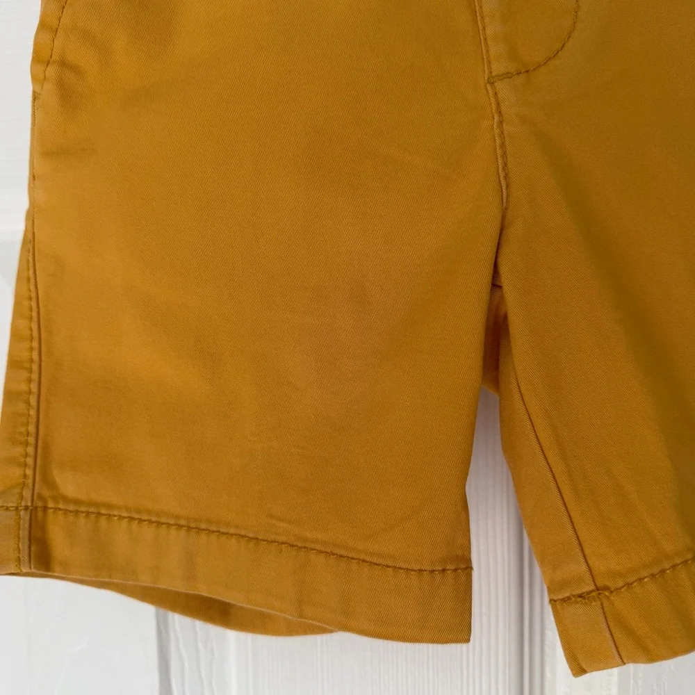 4/$25 OshKosh B'gosh Blue 100% Cotton Shirt and Yellow Shorts Matching Set Size3